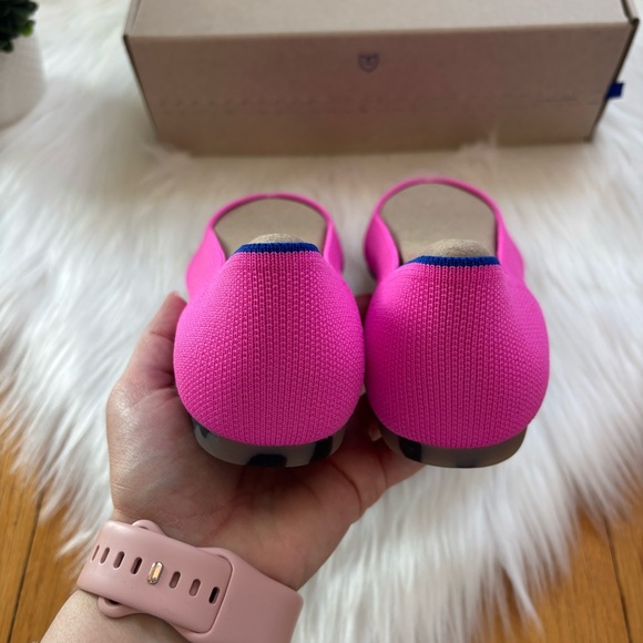 Pink Pointed Toe Rothy’s Flats - Picture 4 of 6